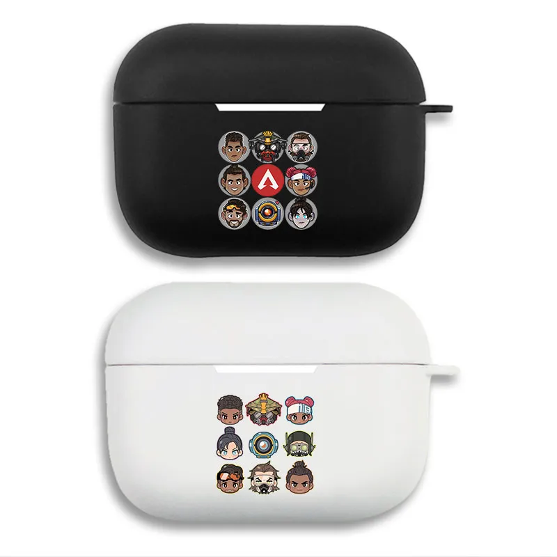 Apex Legends Cute Chibi Icons Game Logo Grid AirPods Case