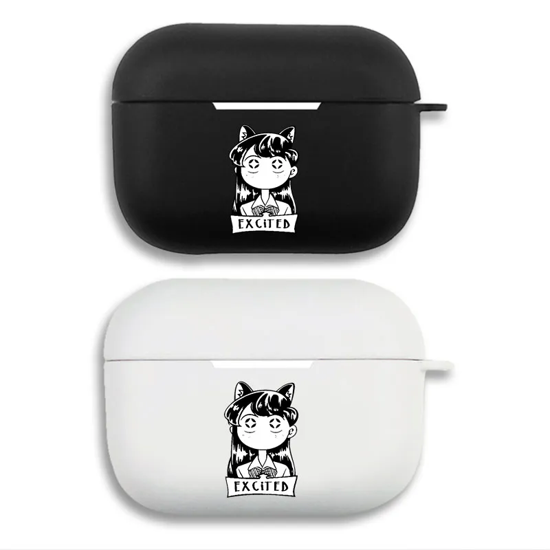 Komi Can't Communicate Komi Shouko Excited Meme AirPods Case