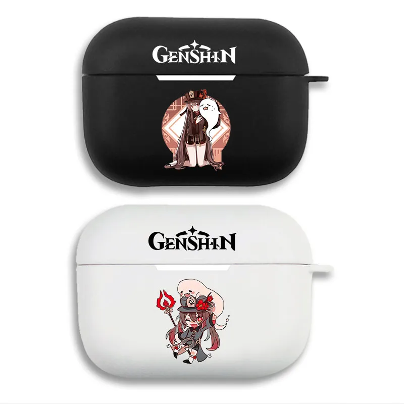 Original God Hu Tao Cute Chibi Anime AirPods Case