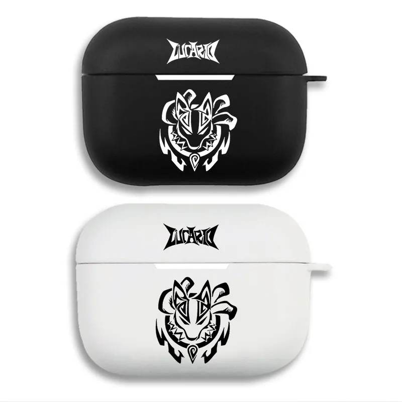 Creature Collection Lucario Tribal Crest Gaming Graphic AirPods Case