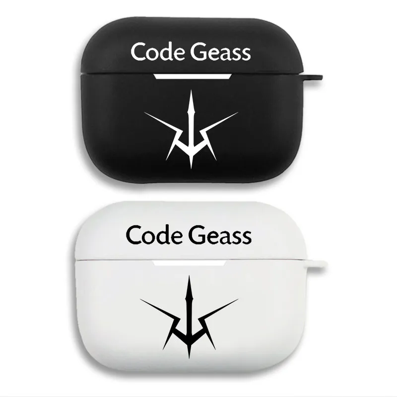 Code Geass Lelouch Black Knights Crest Logo AirPods Case