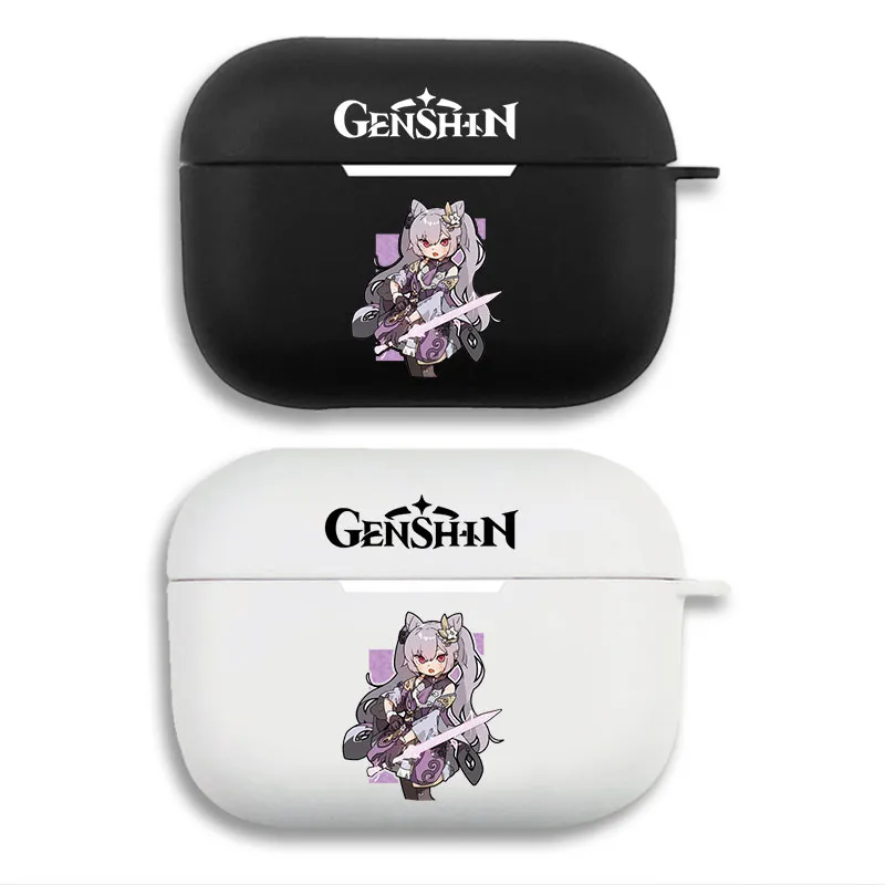 Original God Keqing Cute Anime Graphic AirPods Case