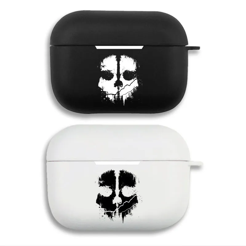 Call of Duty Ghost Skull Graphic AirPods Case