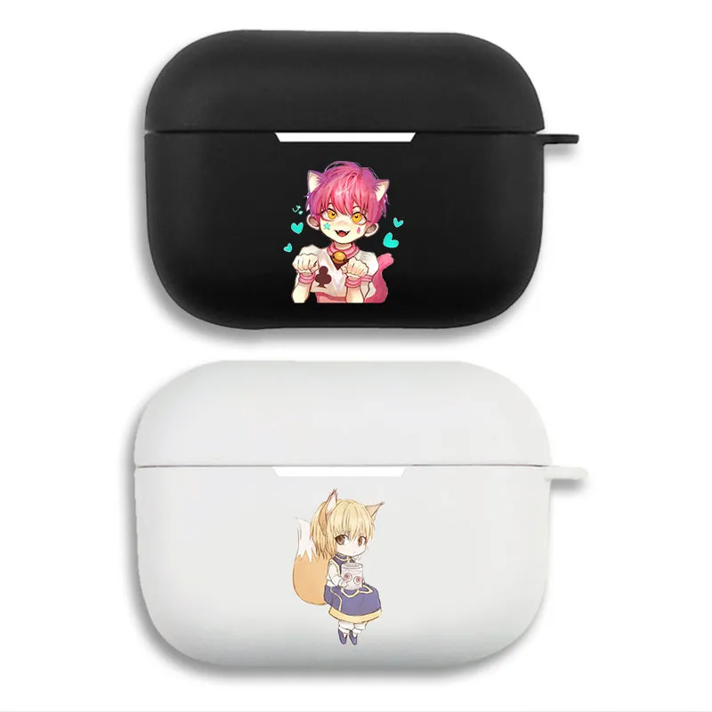 ToilAlien Visitor-Bound Hanako-kun Mitsuba Shuba Chibi Print Matte Silicone AirPods Case