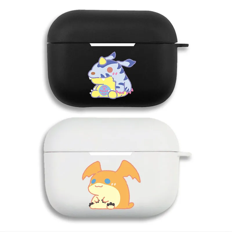Digimon Gabumon Patamon Cute Chibi Anime AirPods Case