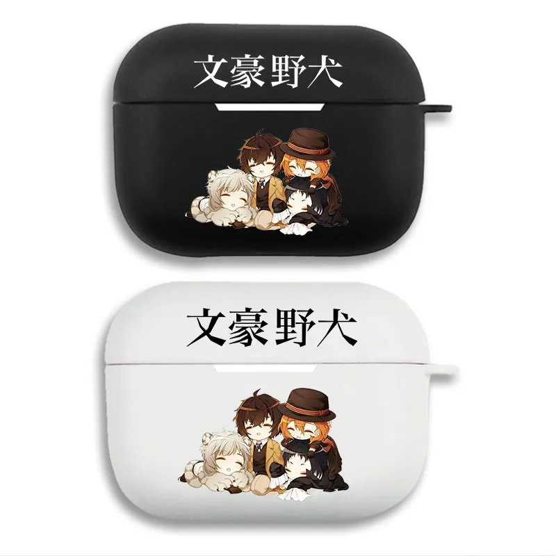 Bungo Stray Dogs Atsushi Dazai Chuya Chibi Airpods Case