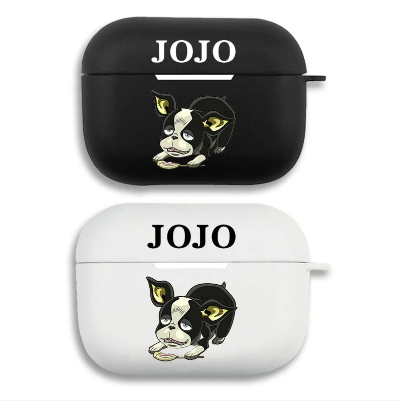 JOJO Anime Iggy Dog Matte Silicone AirPods Case