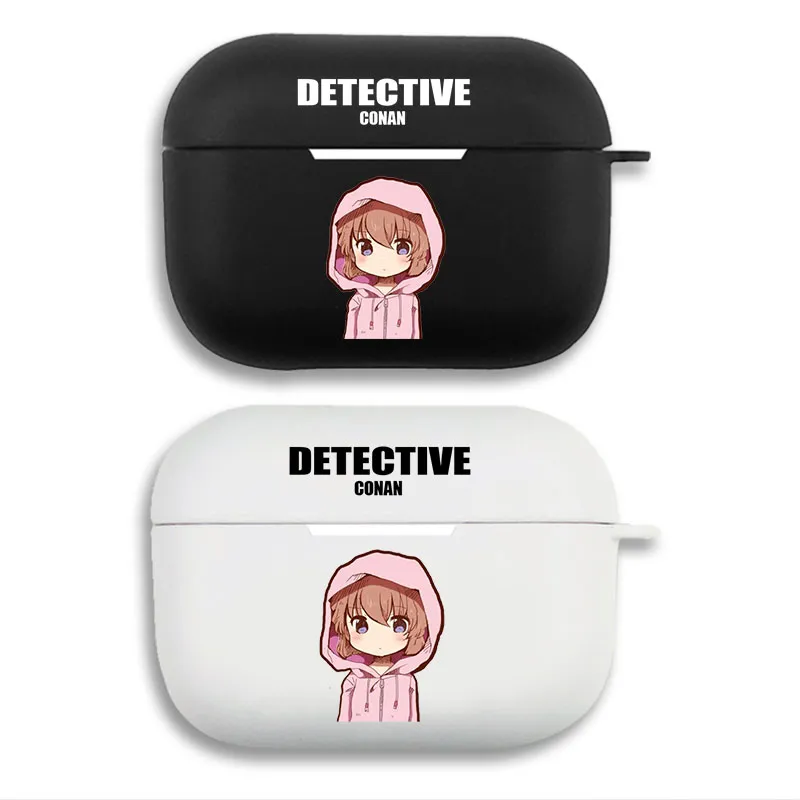 DAlien Visitorective Conan — Cute Ai Haibara Pink Hoodie Graphic AirPods Pro Case