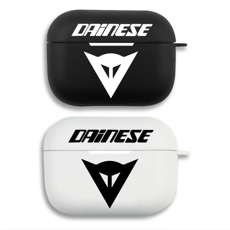 Dainese Motorcycle Racing Logo AirPods Case — Premium Soft Silicone Sports Protective Cover