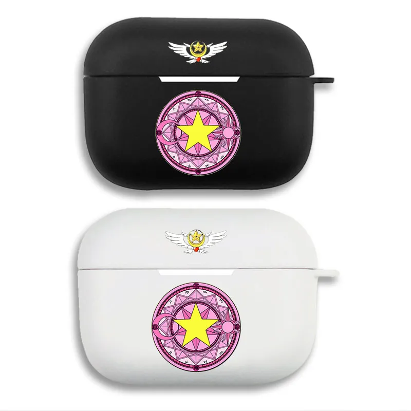 Cardcaptor Sakura - Magic Circle Emblem Matte HD Print Soft Silicone Airpods Case