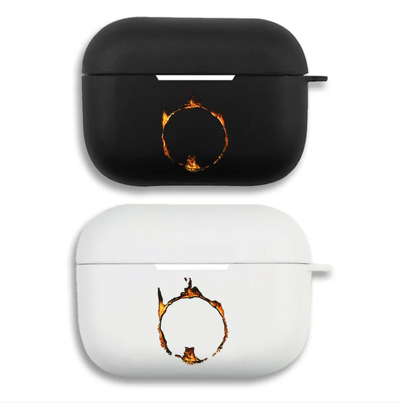 Dark Souls Darksign Flaming Ring Emblem Airpods Case