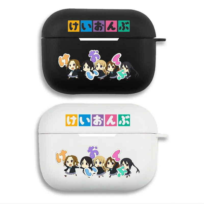 Anime Character Matte Silicone AirPods Case with 2-in-1 Lanyard