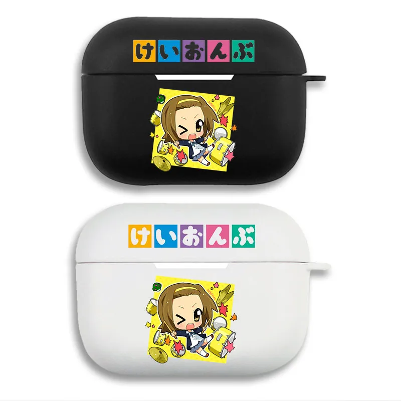 K-On Ritsu Tainaka Cute Anime Drummer Girl Protective Matte AirPods Case