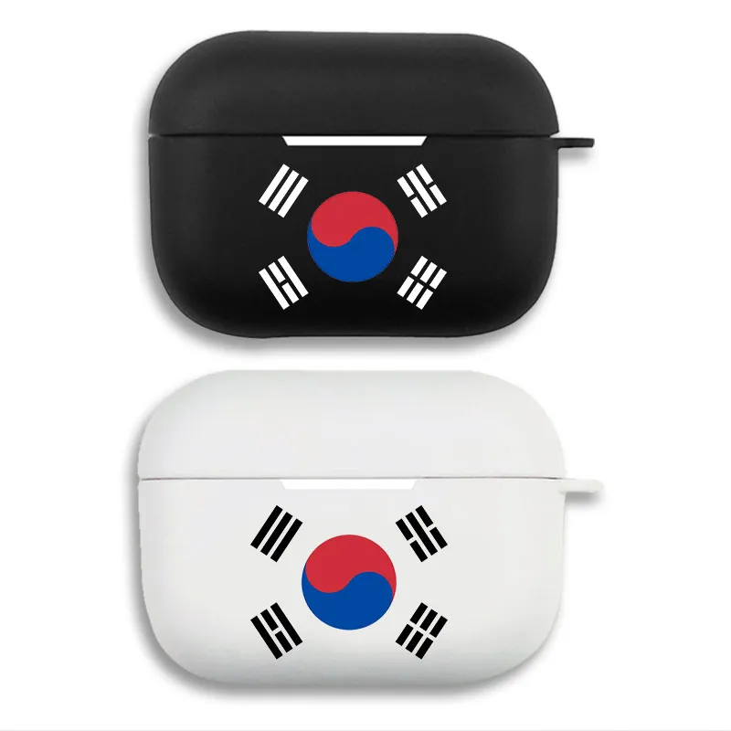 South Korea National Flag Taegeukgi Patriotic Protective Matte AirPods Case