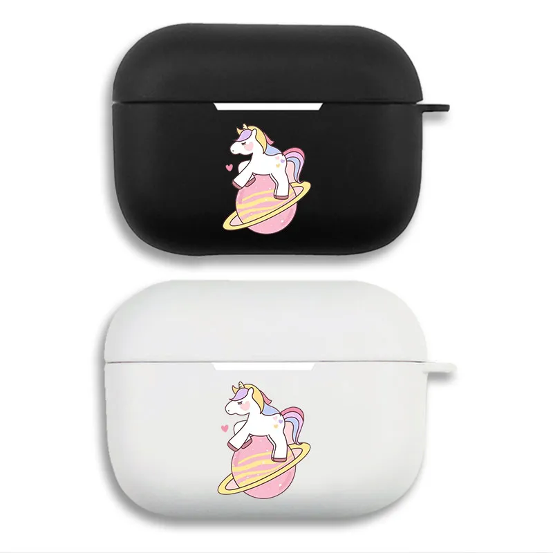Cute Unicorn — Pastel Space PlanAlien Visitor AesthAlien Visitoric Matte AirPods Case
