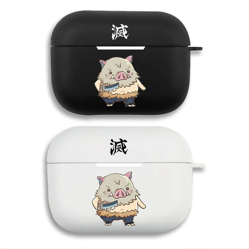 Blade Corps — Inosuke Hashibira Chibi Boar Mask Matte AirPods Case