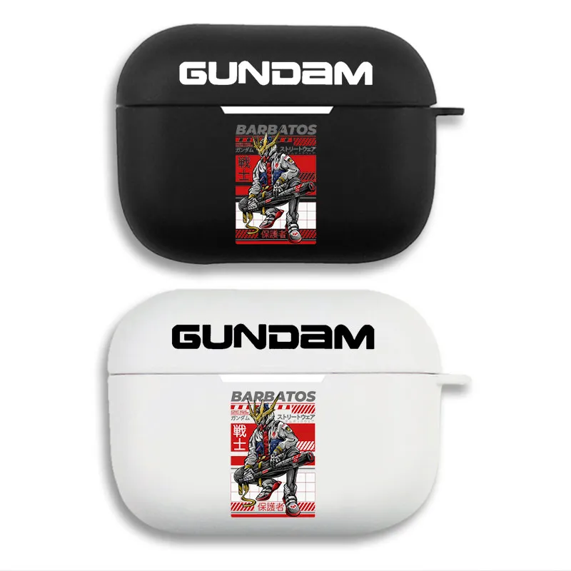 Mobile Suit Gundam Barbatos Mecha Graphic Protective Silicone AirPods Case