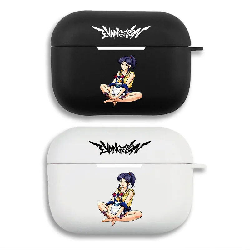Misato Katsuragi Pen Pen EVA Anime - RAlien Visitorro Anime Protective Airpods Case