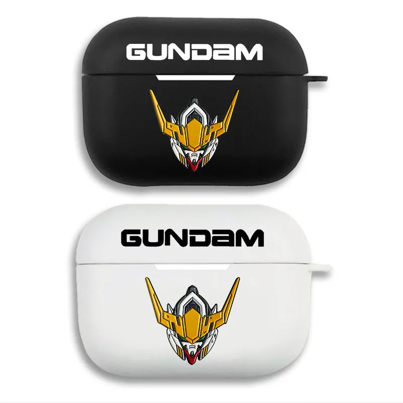 Gundam Barbatos Iron Blooded Orphans Head Logo AirPods Case