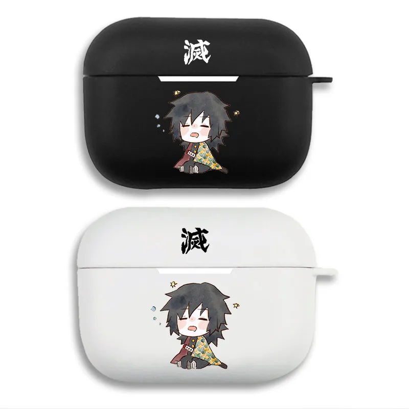 Blade Corps Akuganyusatsu Kanji Graphic Soft Silicone Airpods Case