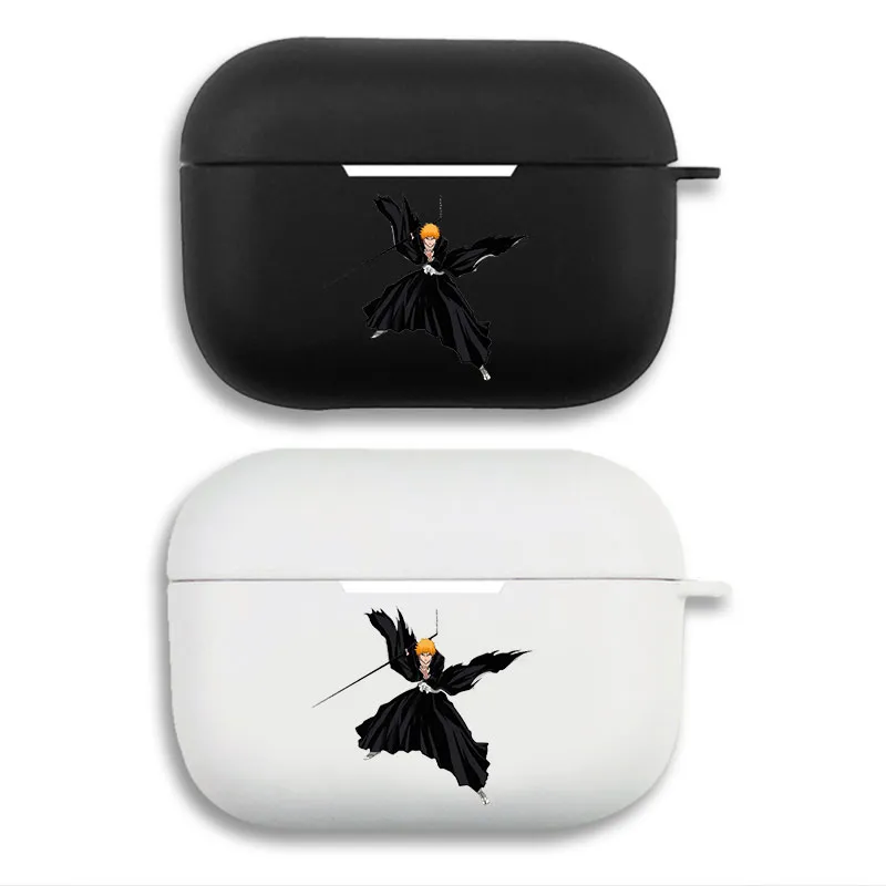 Soul Reaper Ichigo Kurosaki Bankai Tensa Zangetsu Anime AirPods Case