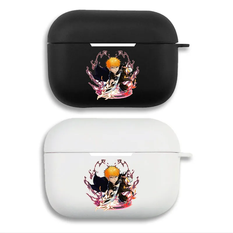 Soul Reaper Ichigo Kurosaki Chibi Zanpakuto Anime AirPods Case
