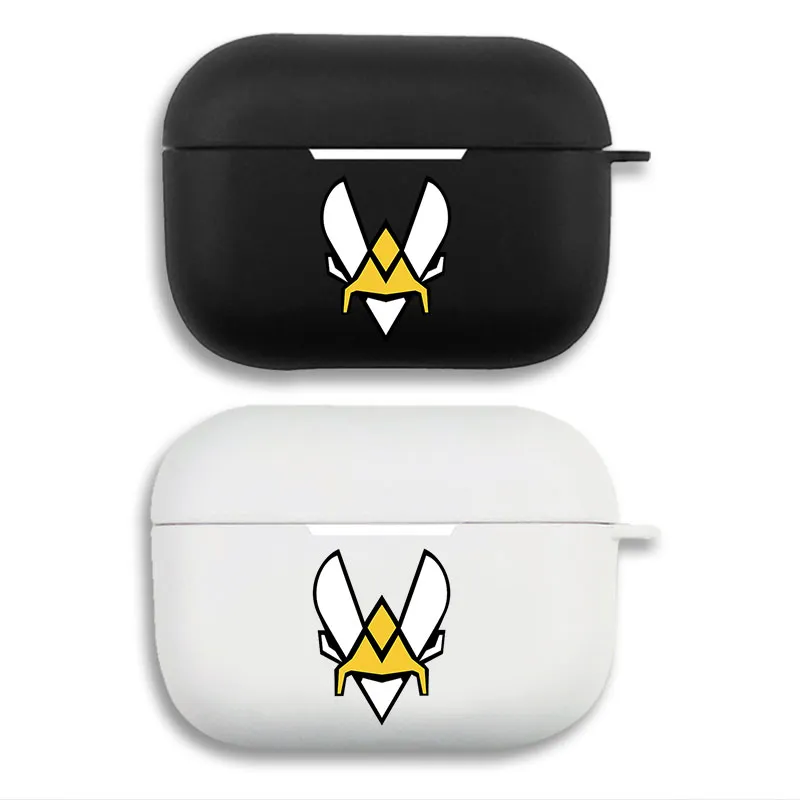 Team Vitality Esports Gaming Yellow Bee Logo AirPods Case
