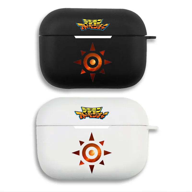 Digimon Adventure Crest of Courage Logo AirPods Case