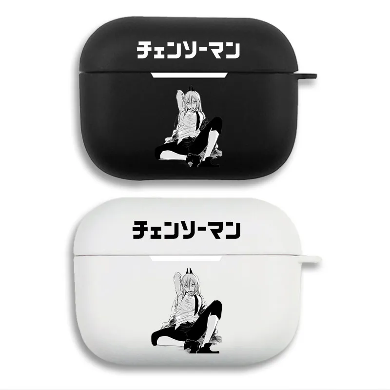 Chainsaw Man Power Anime Graphic Protective Airpods Case