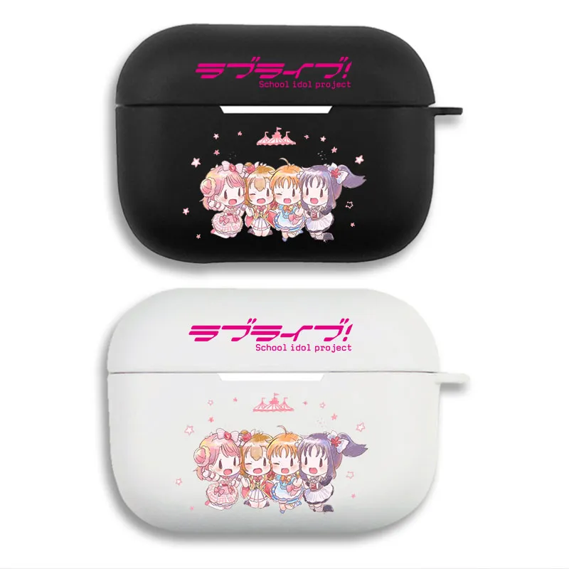 Love Live School Idol Project Cute Anime Character Group Airpods Case