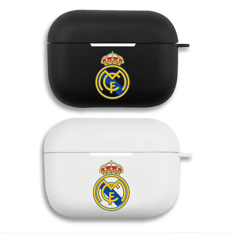Real Madrid Football Club Crest Logo Protective Airpods Case