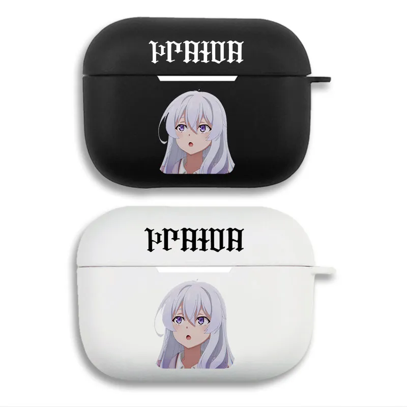 Wandering Witch Elaina — Cute Anime Character Graphic Soft Silicone Split Airpods Case