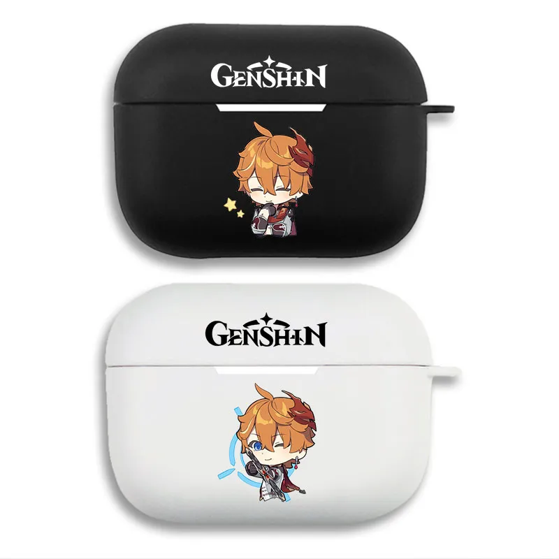 Original God Childe Tartaglia Chibi Anime AirPods Case
