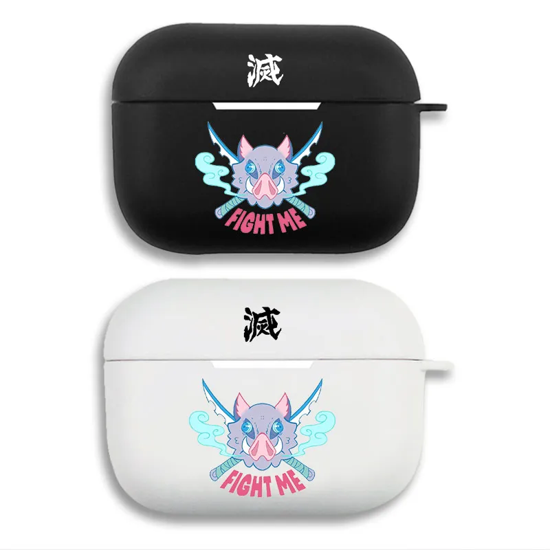 Demon Slayer — Inosuke Hashibira Fight Me Anime Matte Protective AirPods Case