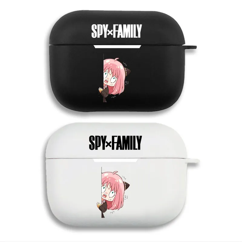 Spy x Family Anya Forger Peeking Cute Chibi Matte Printed Silicone Airpods Case