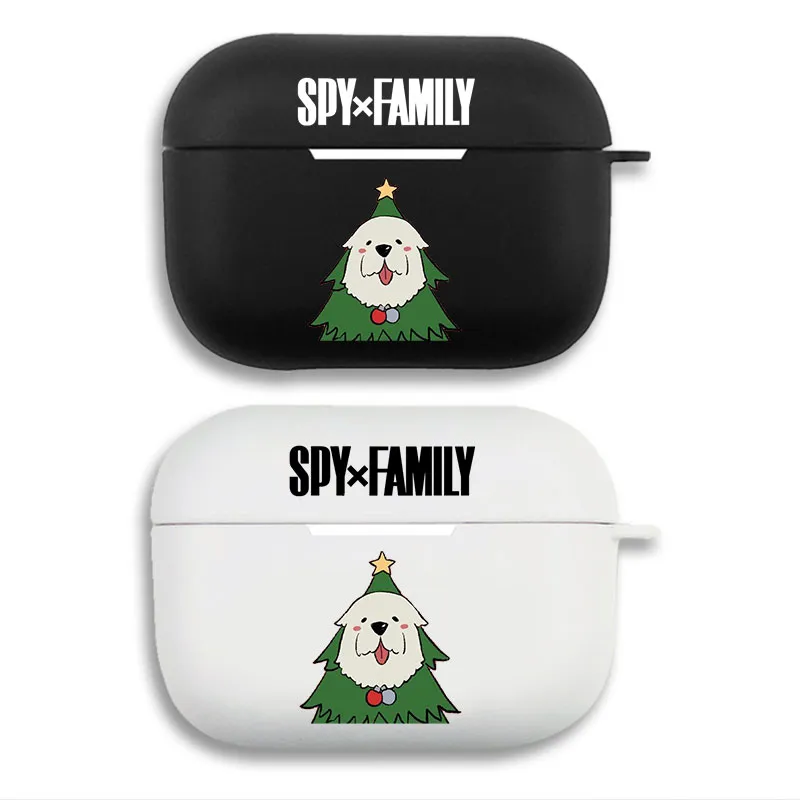 Spy x Family Bond Forger Christmas Tree Matte Printed Silicone Airpods Case