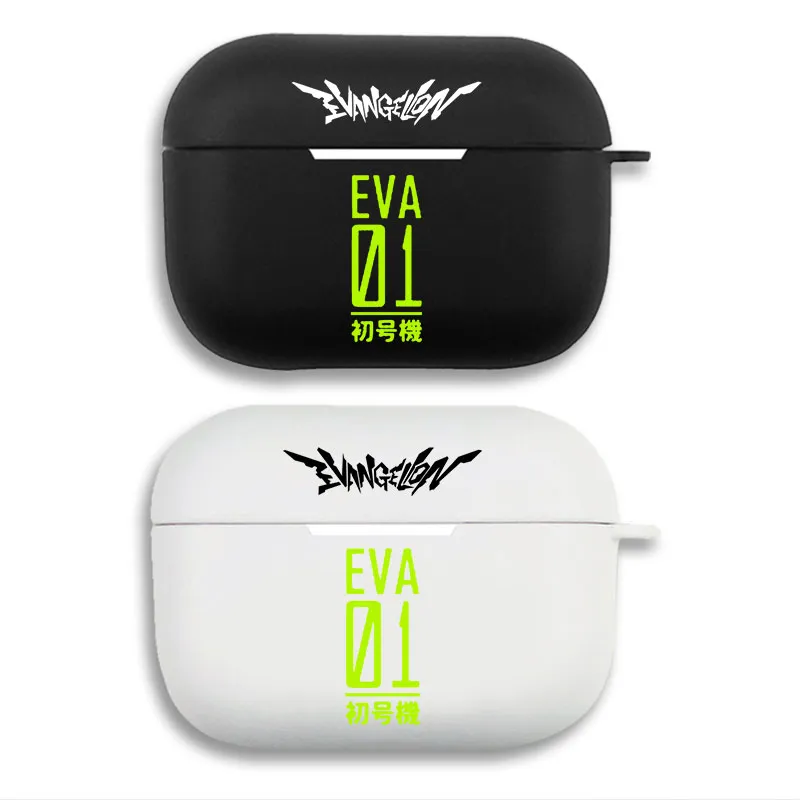 EVA Anime EVA-01 Test Type Matte Printed Silicone Airpods Case