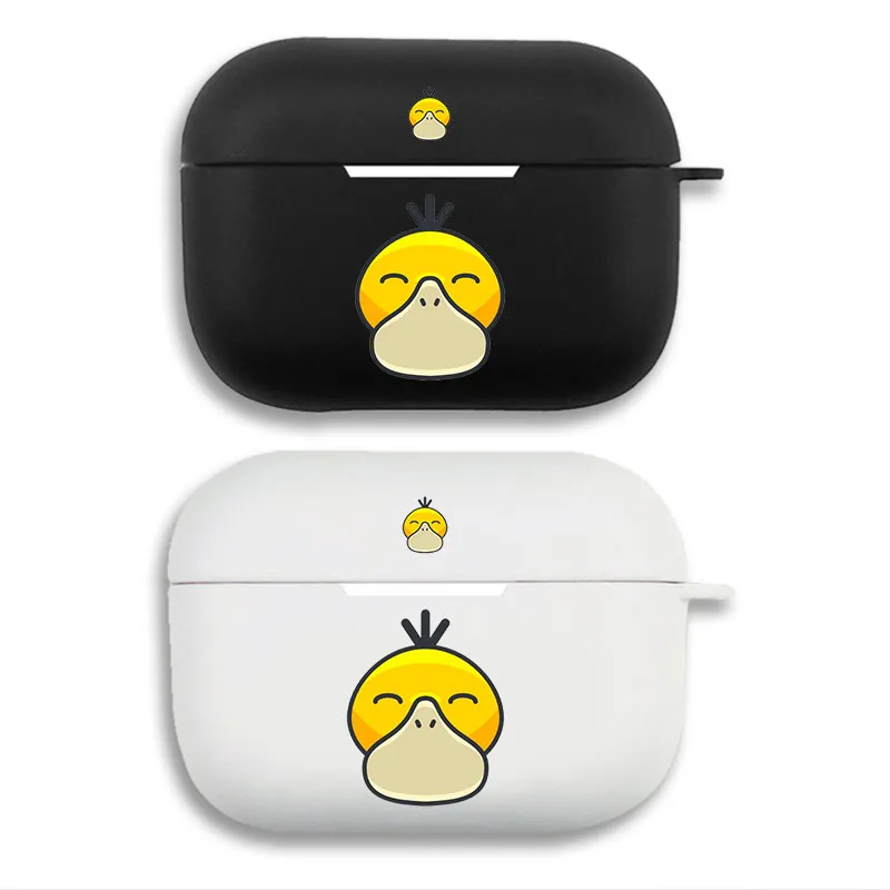 Creature Collection Psyduck Cute Confused Face Anime Airpods Case