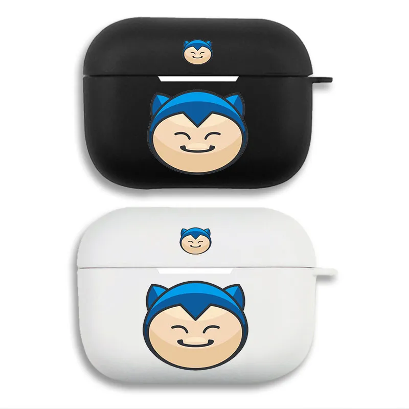 Creature Collection Snorlax Cute Sleeping Face Anime Airpods Case