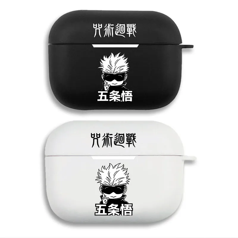 Curse Exorcist Satoru Gojo Chibi Anime Character Airpods Case