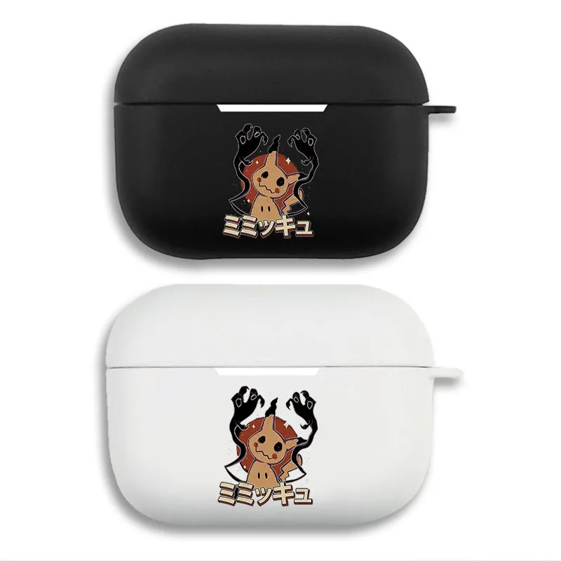 Creature Collection Mimikyu Ghost Type Cute Anime Character Airpods Case