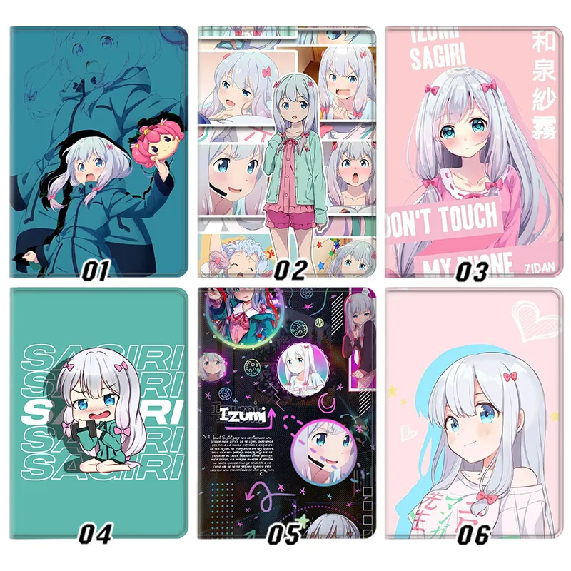 Eromanga Sensei - Izumi Sagiri Cute Anime Girl Portrait Folio Tablet Case
