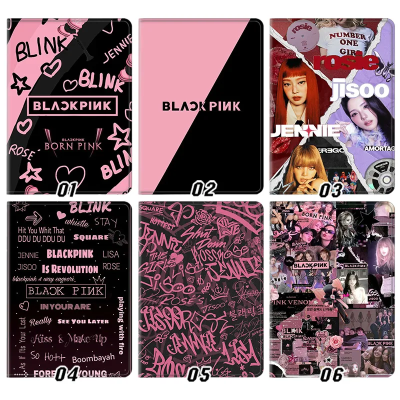 BLACKPINK — Born Pink Blink Members Kpop Idol Collage Tablet Case