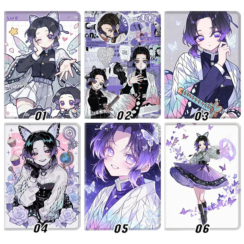 Blade Corps — Shinobu Kocho Insect Hashira Anime Collage Tablet Case