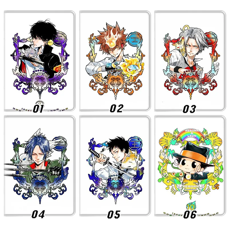 Katekyo Hitman Reborn! — Tsunayoshi Sawada & Vongola Guardians Anime Art Tablet Case