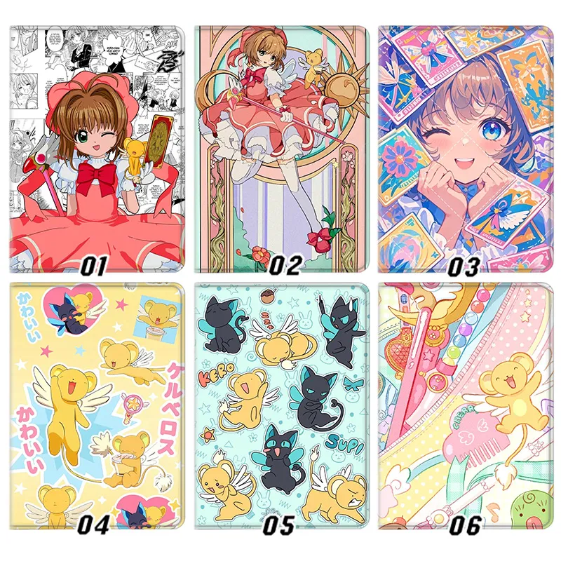 Cardcaptor Sakura — Sakura Kinomoto & Kero Magic Card Anime Art Tablet Case