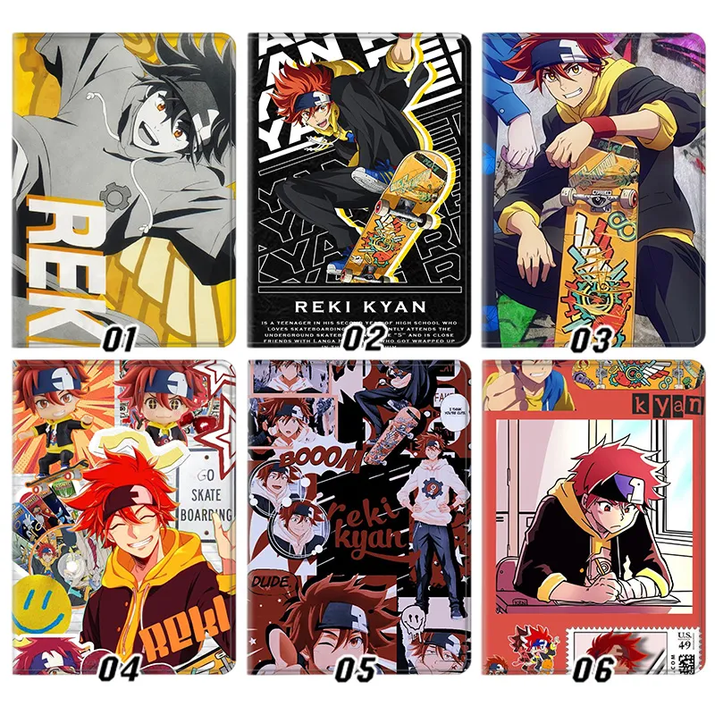 SK8 the Infinity — Reki Kyan Skateboard Anime Collage Tablet Case