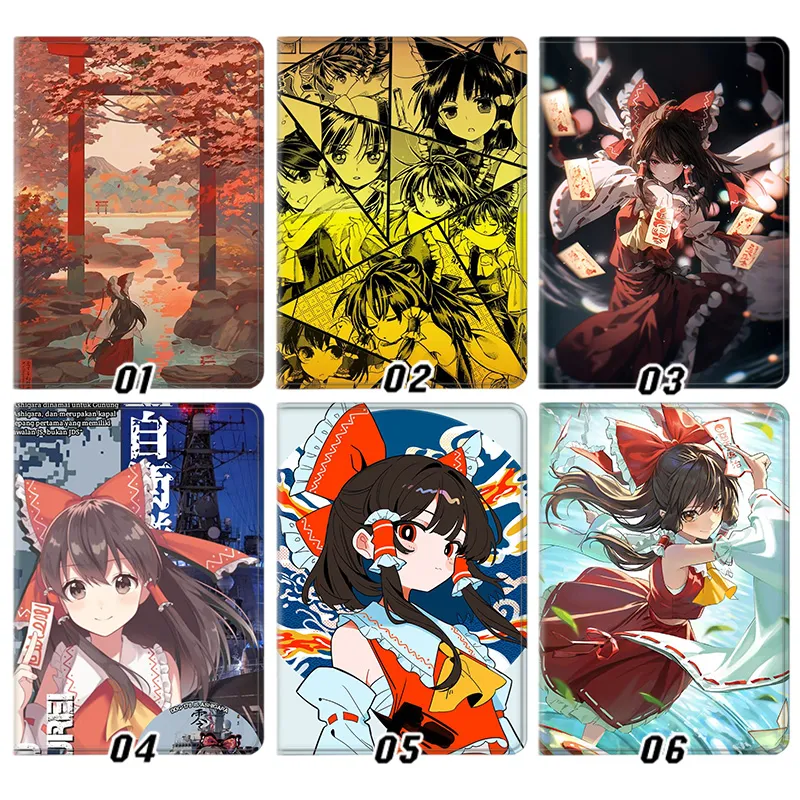 Touhou Project — Reimu Hakurei Shrine Maiden Anime Collage Tablet Case