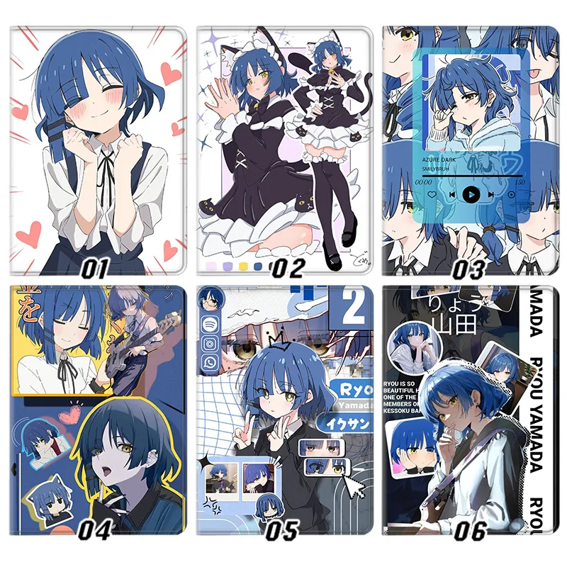 Bocchi the Rock! — Ryo Yamada Kessoku Band Bassist Anime Collage Tablet Case