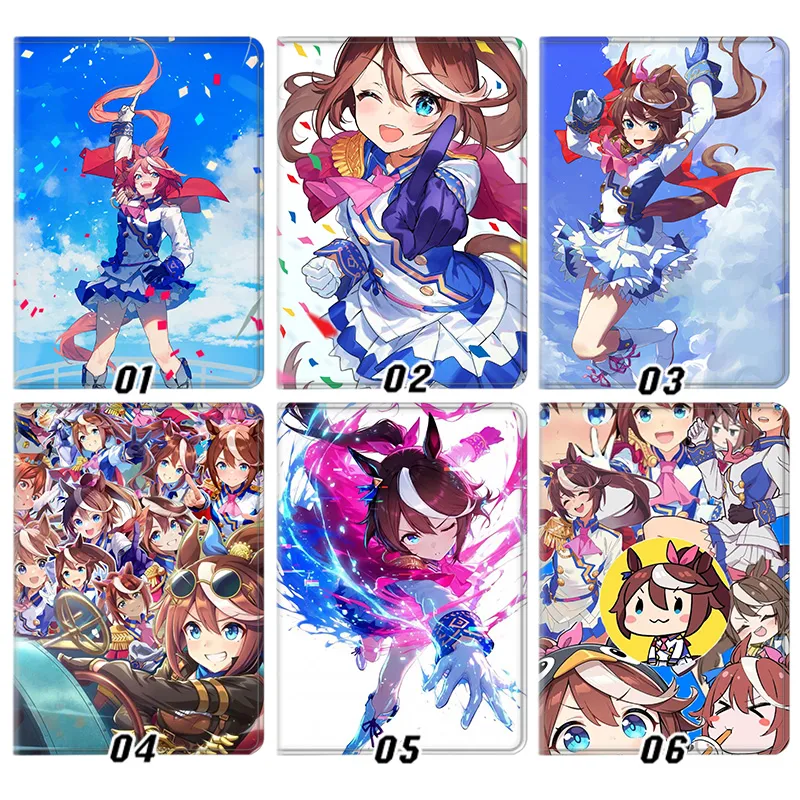 Uma Musume PrAlien Visitorty Derby — Tokai Teio Classic Anime Collage Tablet Case